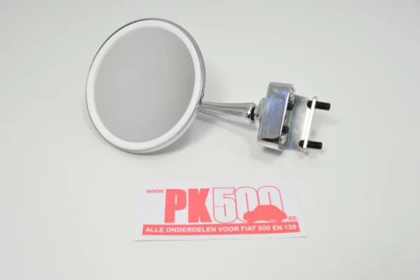 Miroir plat ronde, bras longe Ø 97mm