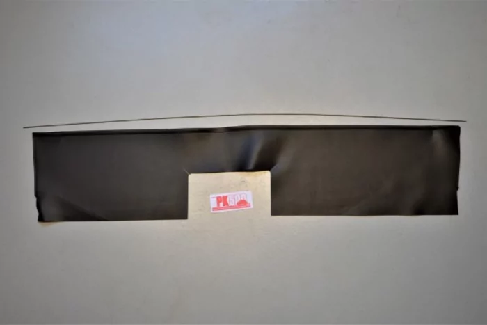 Recouvrement entre plâncher et siège arr. Fiat500