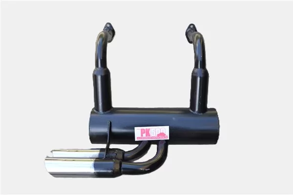 Sportuitlaat Fiat500R - Fiat126 dubbele pijp 50mm