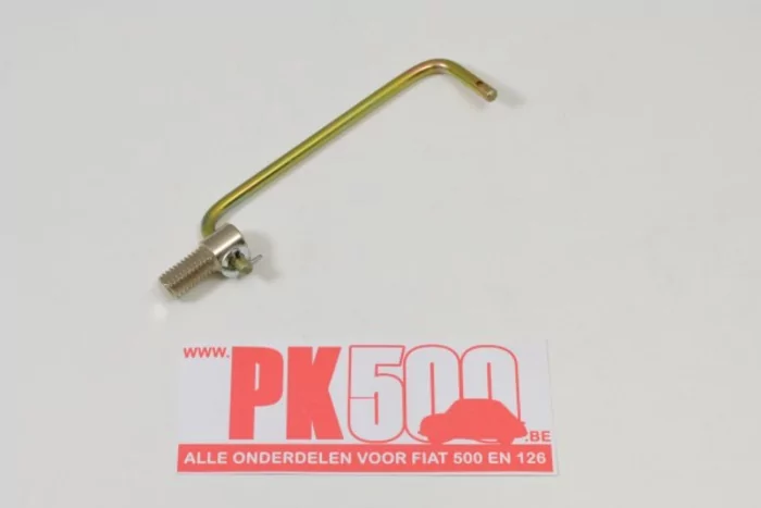 Tige de commande de thermostat avec scharnière