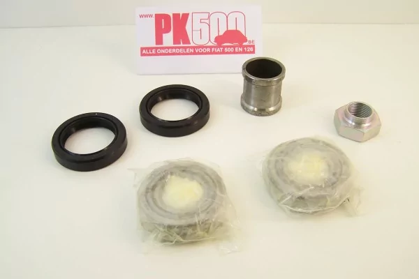 Wiellagerset achterwiel Fiat500 - Fiat126