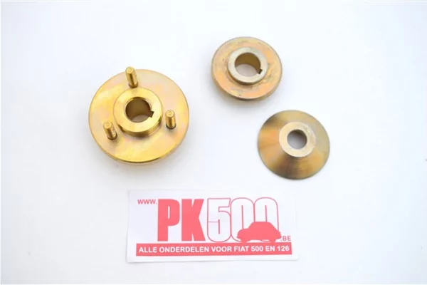 Set poulies dynamo courant alternatif avant + arrière Fiat126 (2e série)