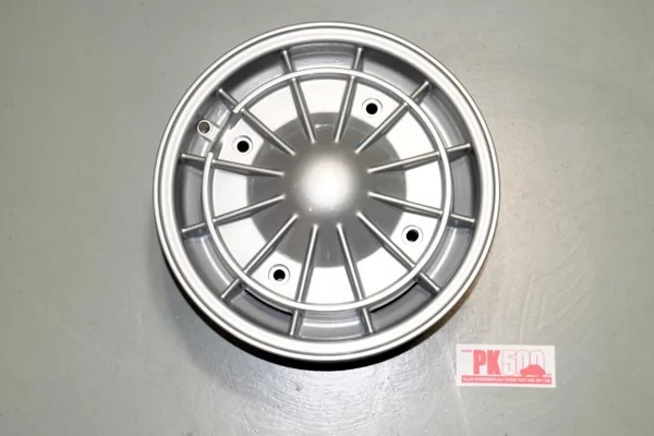 Set alu velgen, Lesmo 4,5x12, incl.bouten