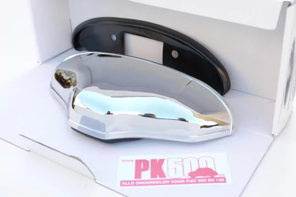 Eclairage plaque d'immatr. aluminium-chromé