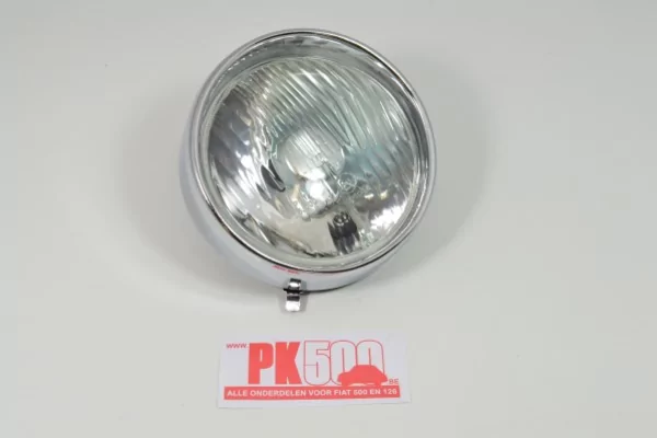 Koplamp met chroom ring Fiat500FLR