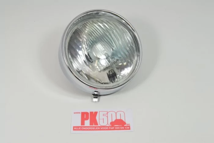 Koplamp met chroom ring Fiat500FLR