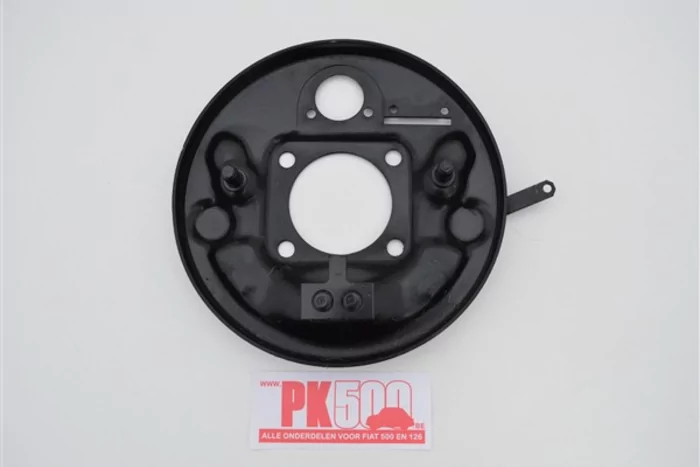 Set remankerplaten achter Fiat500 - Fiat126 1e serie