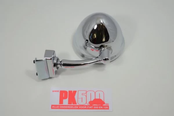 Miroir chrome boule, bras longe Ø 97mm