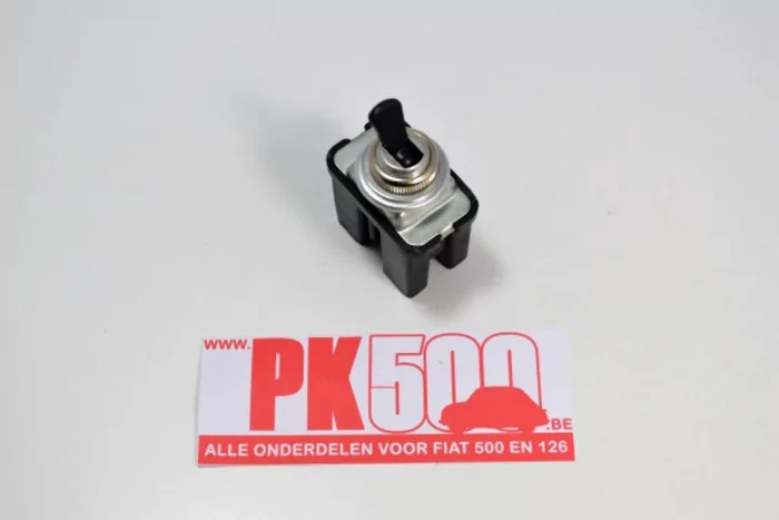 Interrupteur lumière dashboard, chromé (2 connexions plates)