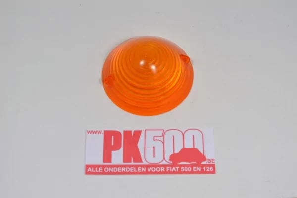 Glas knipperlicht voorzijde oranje Fiat500ND