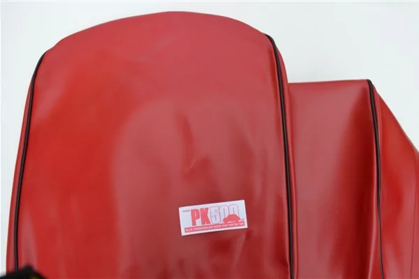 Jeu de housses de siège rouge Amalfi Fiat500R