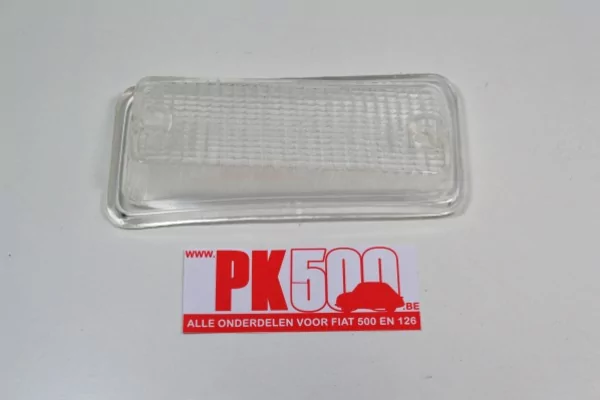 Knipperlicht glas rechts wit Fiat126