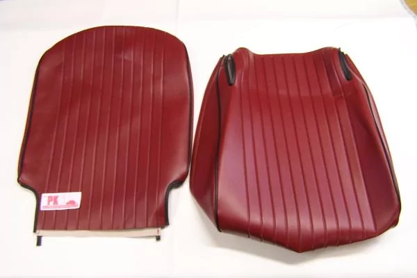 Jeu de housses de siège bordeaux Fiat500L