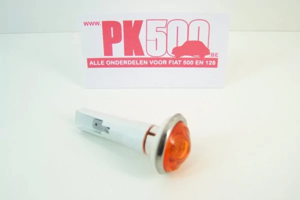 Knipperlicht spatbord oranje Fiat500D/Gia