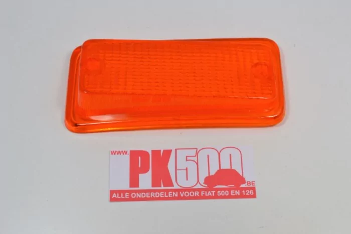 Knipperlicht glas rechts oranje Fiat126