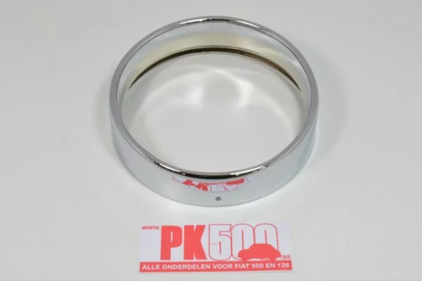 Koplampring chroom hoge kw. Fiat500FLR