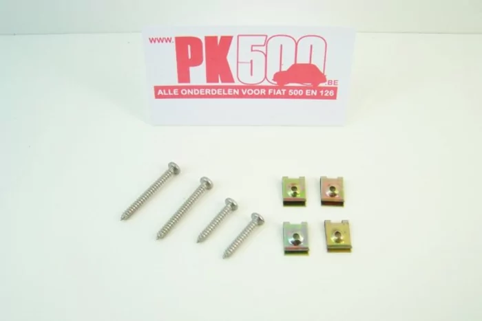 Achterlichten bevestigingsset Fiat500 - Fiat600