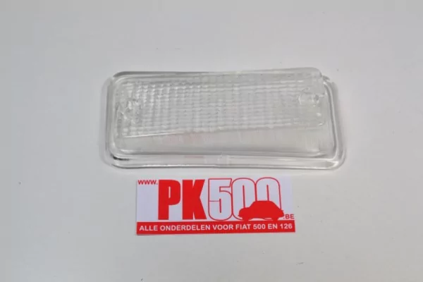 Knipperlicht glas links wit Fiat126